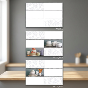 Panneau mural de décoration intérieure Vistaar pour salle à manger, carrelage extérieur 3D en céramique résistant aux acides 300x450mm, blanc brique de feu - Product Image 2