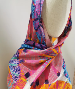 Best Quality Soft <strong>Hijab</strong> <strong>New</strong> Women Jersey Printing Scarf Custom Brand Adult Hand Made Printed Silk Square - Product Image 2