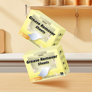 Feuilles dégraissantes écologiques à action rapide et très efficaces pour la cuisine, éliminent les taches d'huile tenaces et les marques de brûlure - Meilleures ventes - Product Image 4