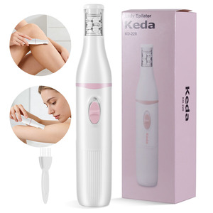 Épilateur électrique pour femmes, épilateur à rouleaux pour les poils du corps et des jambes, épilateur portable à piles pour la maison - Product Image 1