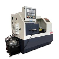 Tour CNC à banc plat CK0640 HR avec roulement Hongda, précision de 0,001 mm, 8 stations, 220V/380V pour le tournage de précision et l'usinage de petites pièces