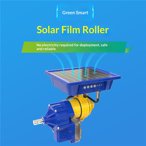 Système de ventilation de serre électrique professionnel à moteur pour ferme, avec film solaire enroulable facile à installer - Product Image 1
