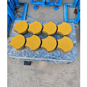 YOUJU QT4-15 सीमेंट ब्लॉक मशीन खोखले पेविंग कर्ब स्लैब ईंट बनाने की मशीनरी मशीन ब्लॉक बनाएं नया मॉडल कंक्रीट मोल्डिंग - Product Image 2