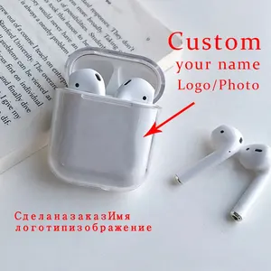 Custom Name Cute Soft Clear For Air Pods Case For BL 2 Cases Cover For Airpod Pro 2nd 3rd Generation Case For Air Pod