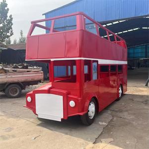 Fabbrica cinese a basso prezzo camion di cibo gelato caffè Fast Food vendita doppio ponte Bus London - Product Image 6