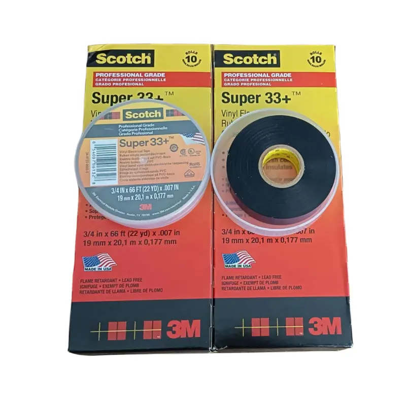 Custom Factory Direct Cheap Price 33+ Super 33+ Electrical Tape Electrical Insulation Tape