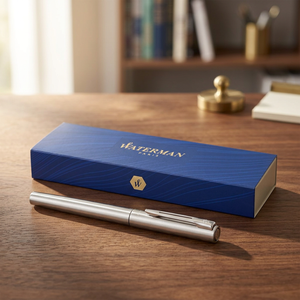 Penna Stilografica Waterman Graduate Modello 106508-1 con Punta in Acciaio Inossidabile per Studenti di Finanza con Inchiostro Blu - Product Image 2