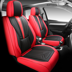Xiangta Offre Spéciale nouveau Design en cuir ensemble complet de sièges de <span class=keywords><strong>voiture</strong></span> en cuir de luxe <span class=keywords><strong>7</strong></span> <span class=keywords><strong>places</strong></span> housses de siège de <span class=keywords><strong>voiture</strong></span> taille universelle - Product Image 4