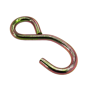 <span class=keywords><strong>Crochet</strong></span> en fil métallique en forme <span class=keywords><strong>de</strong></span> 8, robuste, plaqué zinc jaune, pour cordons élastiques et sangles <span class=keywords><strong>de</strong></span> bagages (OEM) - Product Image 4