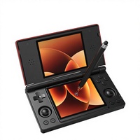 Console de jeu portable rétro RG DS Mini Open Source avec couvercle rabattable, écran double 4,0 pouces, système Android, batterie 4000 mAh, Wi-Fi pour 3DS