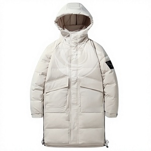 Custom Men's Winter <b>Parka</b> <b>Jacket</b> Heavy Duty Insulated Hooded Coat Outdoor <b>Waterproof</b> Windproof Cold Weather Outerwear OEM - Product Image 1