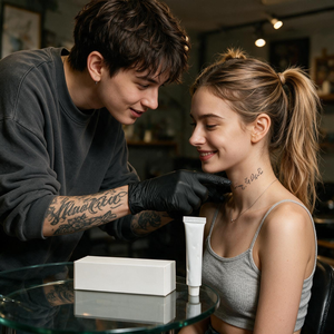 Tatuaggio Personalizzato Economico con Texture Uniforme e Logo su Misura per Nuovi Studi di Tatuaggi e Centri Estetici - Product Image 4