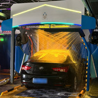 Système de lavage de voiture électrique entièrement automatique 360° sans balais, séchage sans contact, sans épreuve de contact, à prix compétitif