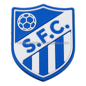 カスタムシリコーンサッカーパッチ刺繍入りチームロゴジャージー用帽子バッグ-熱転写装飾 - Product Image 5