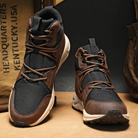 Chaussures de randonnée montantes pour hommes 39-46, baskets de sport d'extérieur durables, antidérapantes et résistantes à l'usure pour la montagne