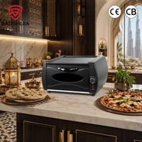 Oven Tandoor Listrik 15L OEM Pabrik Kustom Grosir Rumahan Panggangan Pizza Naan Aluminium Baking CBU/SKD/CKD Bersertifikat CE/CB MOQ 500