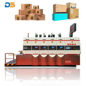 Machine d'impression de boîtes en carton DS <span class=keywords><strong>DS2200</strong></span>, entièrement automatique, 4 couleurs, avec découpeuse rotative, capacité de 12 000 pièces/heure - Product Image 2