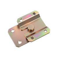 Connecteur de meubles en acier au carbone robuste, plaqué zinc, support de lit, crochet pour cadre photo et miroir