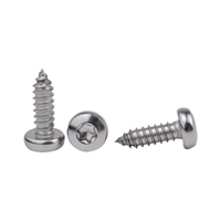 Vis autotaraudeuses à tête bombée Torx à 6 lobes en acier inoxydable 304 316 DIN7981TX ST2.9 3.5 3.9 4.2 4.8 5.5 6.3