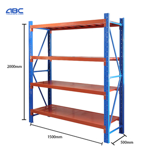 Rayonnage industriel en métal pour entrepôts Étagères de rayonnage sans boulons à 5 couches Rack durable en acier à usage moyen pour <span class=keywords><strong>garage</strong></span> - Product Image 2