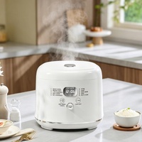 Rice Cooker 5L Multifungsi dengan Timer 24 Jam dan Fungsi Penghangat Otomatis, 9 Mode Memasak