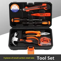 Nuevo Kit de Herramientas Esencial para Reparación y Mantenimiento de Bricolaje para Uso Doméstico, Caja de Herramientas