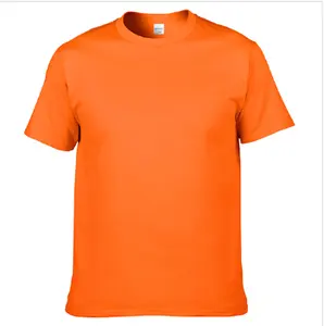 Camiseta lisa de algodón para hombre, Camiseta lisa de alta calidad con logotipo personalizado, ropa de talla grande, venta al por mayor, Verano