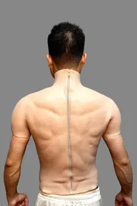 Traje <span class=keywords><strong>de</strong></span> Músculos <span class=keywords><strong>de</strong></span> Silicona, Versión Mejorada, Pecho Masculino con Brazos, Disfraz <span class=keywords><strong>de</strong></span> Músculos Falsos Realistas, Cosplay, Halloween, Carnaval - Product Image 6