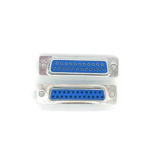 DB23 macho e fêmea D-Sub solda tipo conector DB 23 pinos