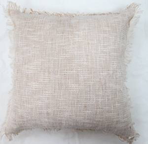 Housse de coussin tissée décorative 100% coton TNT 45x45 cm avec motif brodé pour la maison et l'hôtel avec remplissage inclus - Product Image 1