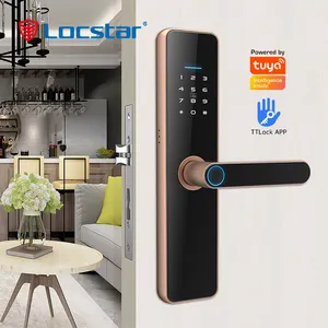 Locstar Wifi图雅智能生活App手机控制智能电子数字生物指纹智能门锁