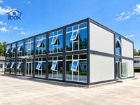 Module de logement préfabriqué en conteneur pour dortoir temporaire du personnel, unité de construction pour bureau de chantier