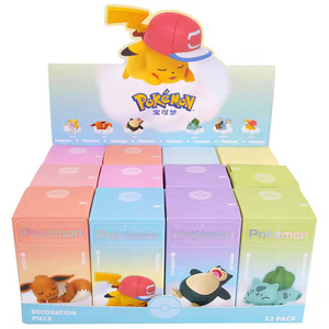 Figuras <span class=keywords><strong>de</strong></span> Acción Originales <span class=keywords><strong>de</strong></span> Anime Pokémon, Pikachu, Eevee, Bulbasaur, Snorlax, para Niños - Product Image 3