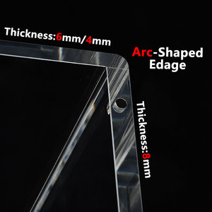 Hộp trưng bày <span class=keywords><strong>acrylic</strong></span> trong suốt Pokemon kích thước tùy chỉnh, hộp đựng Elite Trainer Box, hộp bảo vệ ETB với nắp từ tính N52, có sẵn trong kho - Product Image 5