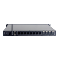 Procesador de Audio Digital LA448 FIR Profesional con DSP de 4 Entradas y 8 Salidas