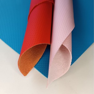 Cuero de imitación de PVC en relieve de medio agujero súper suave para la cubierta del <span class=keywords><strong>volante</strong></span> de los coches y la tapicería del coche - Product Image 4