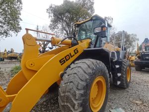 Shandong Lingong LG956L 90% nuevo cargador frontal de segunda mano Mini cargador 5 toneladas de carga nominal buen estado equipo mecánico motor - Product Image 5