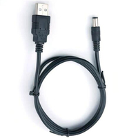 Cable de alimentación USB a CC, 5525, 12V, entrega rápida de fábrica