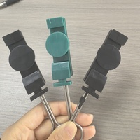 Klem Kabel Drop Wire Tipe S Baja Tahan UV PVC dengan Pengait Baja Tegangan Tinggi 1 Core dan 2 Core FTTH
