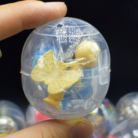 Jouets en capsules plastiques pas chers pour distributeurs automatiques, mini-œufs surprise Gashapon de 32/45/75 mm, vente en gros d'usine