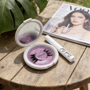 Faux cils magnétiques légers en gros, styles variés, effet naturel et vaporeux, fabriqués à <span class=keywords><strong>Qingdao</strong></span> - Product Image 1
