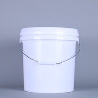 Tambour en plastique d'étanchéité portable pour eau sel explosif 1L/1.5L/2L/2.5L/5L/8L/10L seau de peinture au latex tambours seaux et barils"