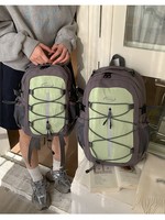Sac à dos de sport d'extérieur OEM/ODM avec fermeture éclair, couleur unie, pour jeunes, campus, décontracté, voyage, randonnée, 20-37L, unisexe, en feutre non tissé et PVC