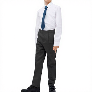 Último Diseño de Uniforme Escolar para Niños de Secundaria, Unisex, 100% Poliéster, Lavable, Precio Bajo, Tela Suave Informal - Product Image 4