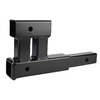 Adaptateur de rehausseur de double attelage robuste en tôle d'acier inoxydable sur mesure OEM pour connexion de remorquage de remorque tout-terrain