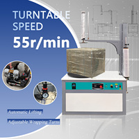 Machine d'emballage de boîtes en carton industrielle à vitesse réglable, compatible avec des films adhésifs multi-tailles, technologie de pointe