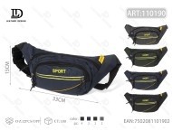 Borsa da Cintura a Quattro Tasche per Uomo, 20 Pollici, per Sport e Attività all'Aperto, Impermeabile in Nylon - Product Image 1