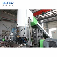 Machine d'extrudeuse à vis simple de type compact, appareil en plastique pour fabrication de granulés, volume ml