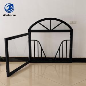 सुरक्षित और आरामदायक घोड़े की स्टेबल्स के लिए भारी शुल्क वाले हिंग डिजाइन और वेंटिलेशन ग्रिड के साथ - Product Image 1