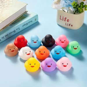 Factory Direct Custom Shape LogoPlastic Baby <b>Bath</b> Squeaky Colorful Little Yellow Duck Gift - Product Image 4